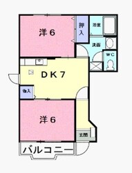 ゾーナヴェルデⅠ番館の物件間取画像